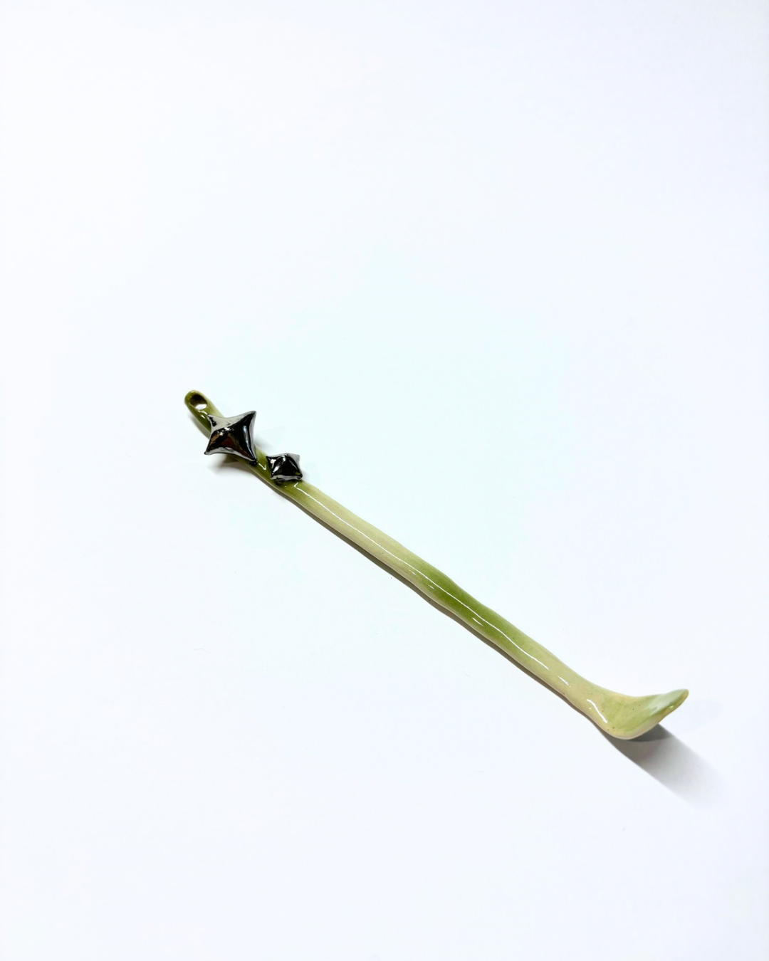 Twin Star Ceramic Chashaku (Pre-Order)