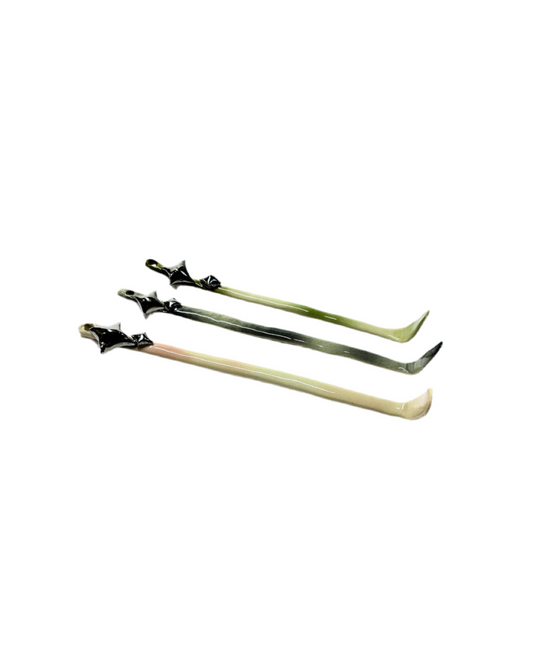 Twin Star Ceramic Chashaku (Pre-Order)